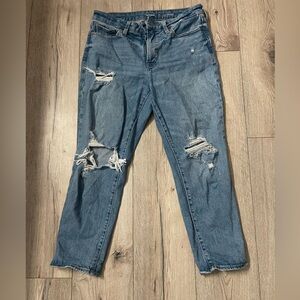 Old Navy Light Blue Straight Jeans